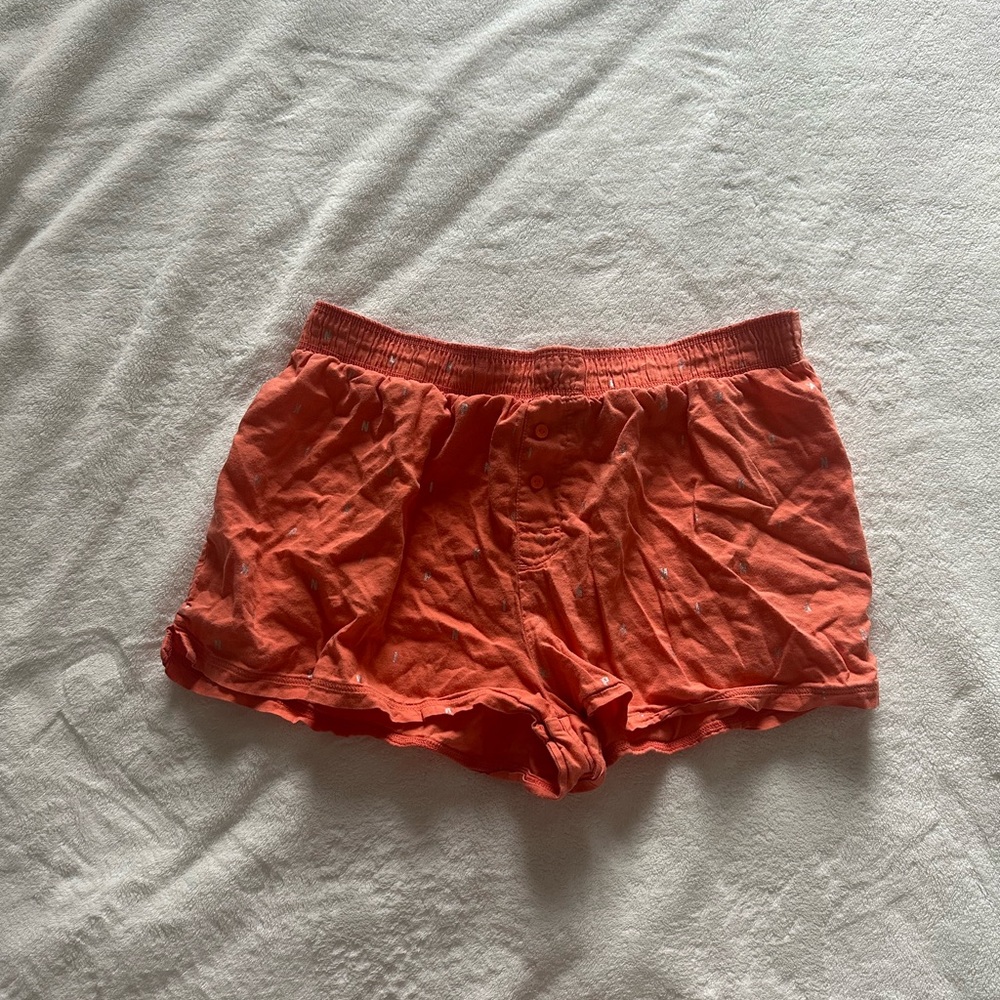 PINK Victoria's Secret Coral Sleep Shorts